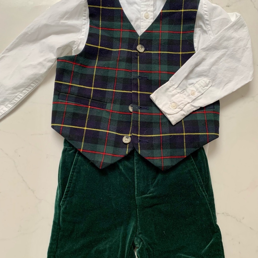 Little Boys Holiday Outfit (Janie&Jack)